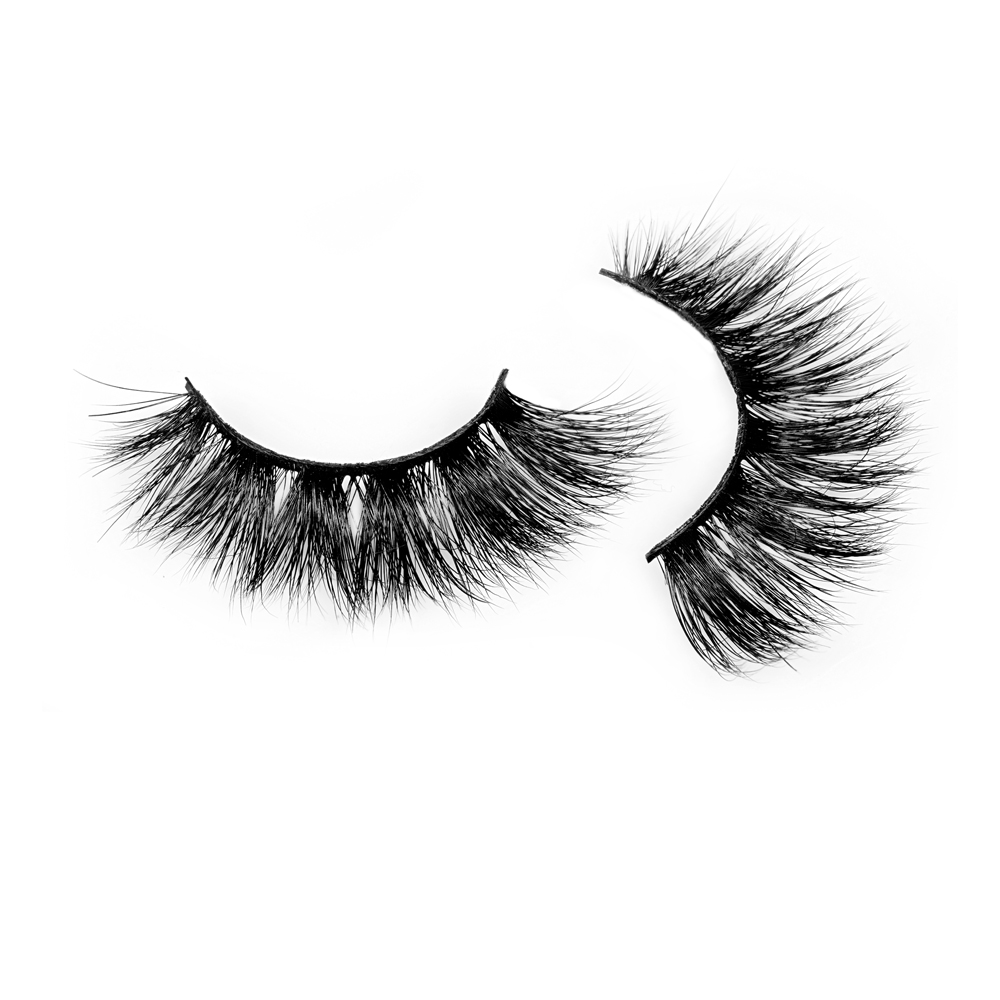 Dramatic real mink lashes with premium quality JH49